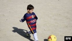 El pequeño "Messi afgano" tuvo que huir de Afganistán