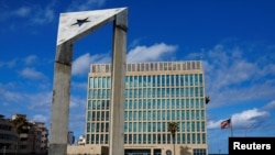 La Embajada de Estados Unidos en La Habana, el 1 de marzo de 2022. (REUTERS/Amanda Perobelli).
