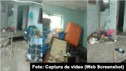 Familia lo pierde todo tras inundaciones en La Habana