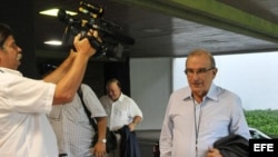 El jefe de los negociadores de paz del Gobierno de Colombia, Humberto de la Calle. 