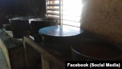 La cocina de un comedor social en el oriente de Cuba.