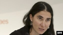 La bloguera cubana Yoani Sánchez.