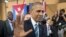 Obama se despide, tras participar en un foro con empresarios y cuentapropistas en La Habana.