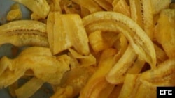 Mariquitas de plátanos