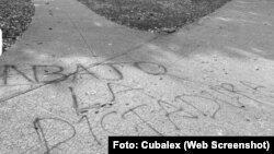 Foto del informe mensual de Cubalex con una imagen publicada originalmente en @SanMemero/X