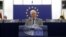 Josep Borrell, vicepresidente de la comisión europea encargada de coordinar la acción exterior de la Unión Europea, pronuncia un discurso en el Parlamento Europeo, en Estrasburgo, Francia. Jean-Francois Badias / Pool via REUTERS