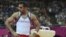 El gimnasta cubanoamericano Danell Leyva ganó dos medallas de plata en Río.