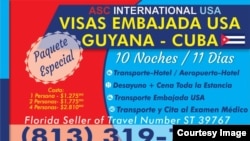 Agencia ASC promueve turismo a Guyana desde EEUU. 