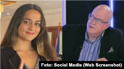 Kiele Alessandra Cabrera y Orlando Gutiérrez-Boronat