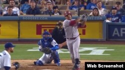 Noveno jonrón de Yasmany Tomás.