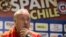 El entrenador de la selección española de fútbol, Vicente del Bosque.