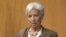 Christine Lagarde, jefa del Fondo Monetario Internacional (FMI).