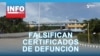 Falsifican certificados de defunción