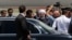 El presidente de Irán, Hassan Rohani arriba al aeropuerto José Martí, en La Habana.